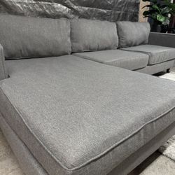 Grey Sectional Couch 