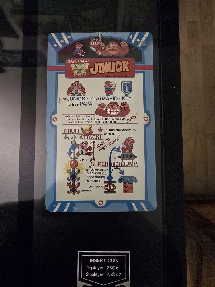 Donkey Kong Jr Table Top