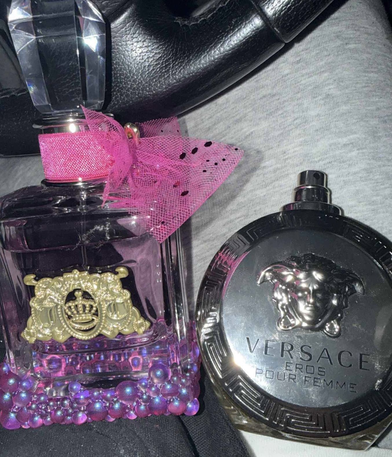 Versace Eros Pour Femme 100ml 3.4oz/Juicy Couture Viva La Juicy Le Bubbly Eau De Perfume Spray 3.4oz
