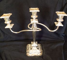Vintage Silver plate Candleabra