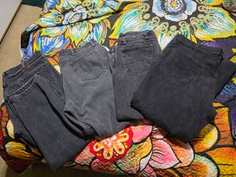Four Pairs of Men's Jeans