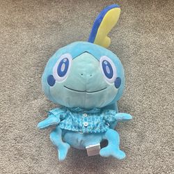 Pokémon Sobble Build A Bear Workshop Plush. With Button Up Shirt