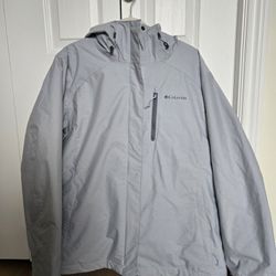 Columbia Women's Interchange Jacket - Size 2X - Grey