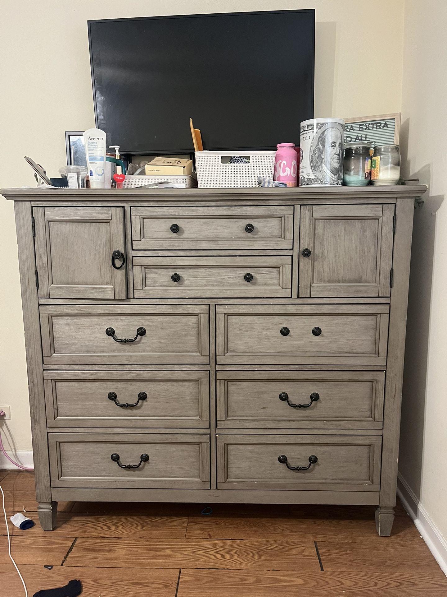 Gray Dresser (Art Van Furniture Store)