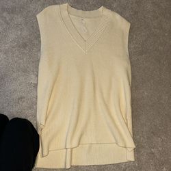 Woman Oversized Sweater Vest