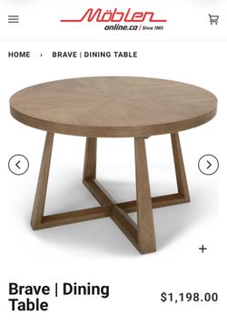 Brave Walnut Extendable Round Dining Table w/ Butterfly Leaf – 47” to 63”
