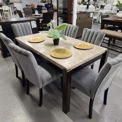 Comedor Cuadrado 6 Sillas 