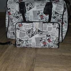 Mickey Mouse Walet And Purse Set
