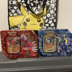 Sealed Pokemon Tins Balls Premium Collections and Boxes