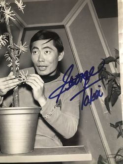 Star Trek’s George Takei (Mr. Sulu) - Autographed 8x10 MINT