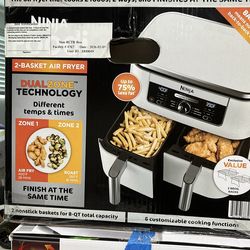 Ninja foodi 2 basket air fryer
