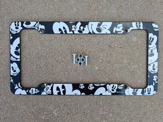 Mickey Mouse license frame