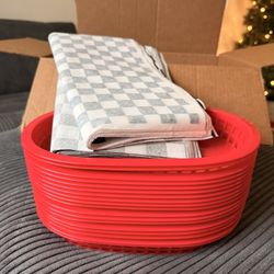 Red Diner Baskets 