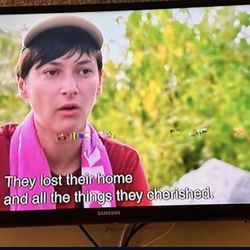 SAMSUNG 32 Inch LCD TV  Or Computer External Monitor 