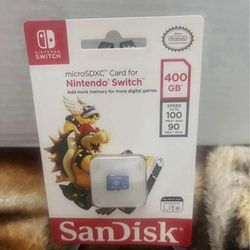 Nintendo Switch Memory Card 400gb PRICE IS FIRM ( Read Description)