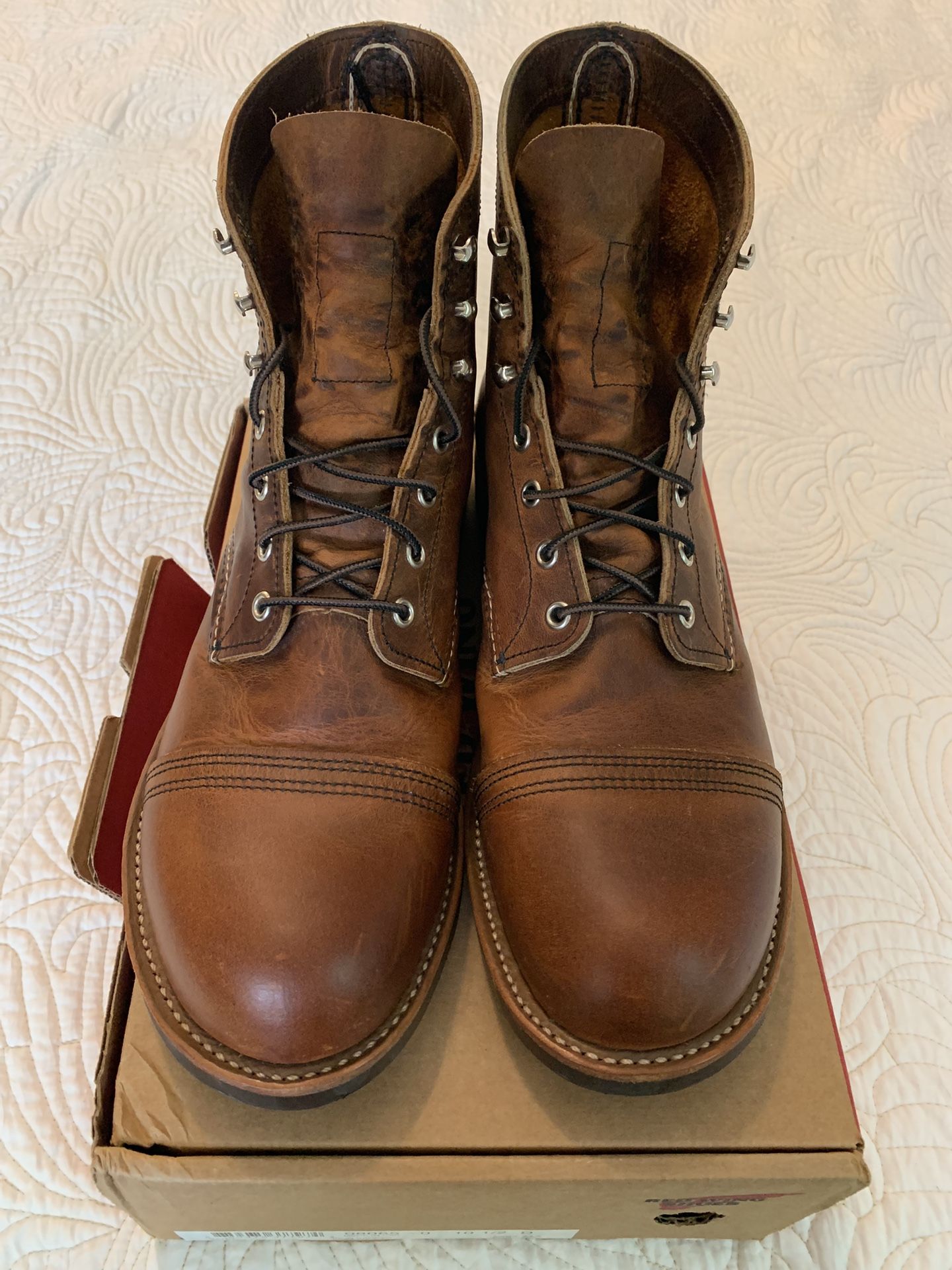 Red Wing Iron Rangers Rough and Tough Copper 10.5 D