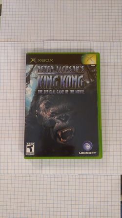 Xbox King Kong Peter Jackson's official game of the movie