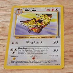 Pokemon Pidgeot Jungle Rare Non-holo
