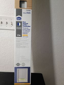 Project Source Room Darkening Cordless Blind 52x64