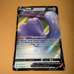Ditto V 050/072 - Shining Fates - Pokemon Card 