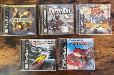 PS1 PlayStation Games just $5 each