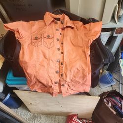 Orange Harley Shirt 