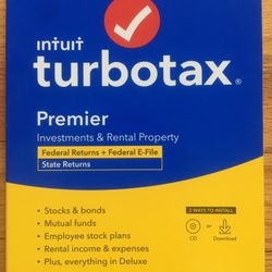 TurboTax Premier 2020
