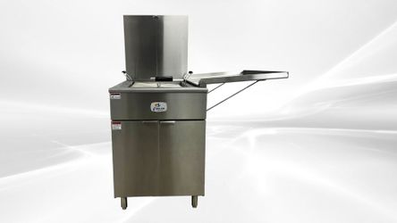 NSF Flat Bottom Funnel Cake Donut Fryer NG GF-18P