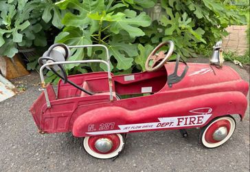 Vintage drive pedal toy car