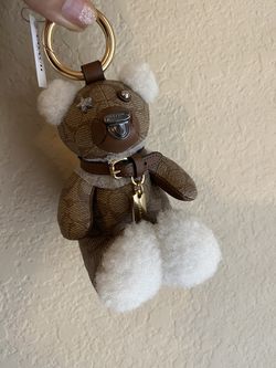 Louis Vuitton Teddy Bear Bag Charm Keychain