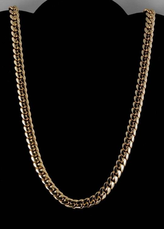 14k solid gold chain