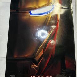 Official Iron Man Movie Poster