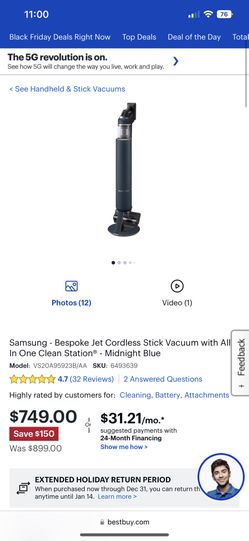 Samsung Vacuum