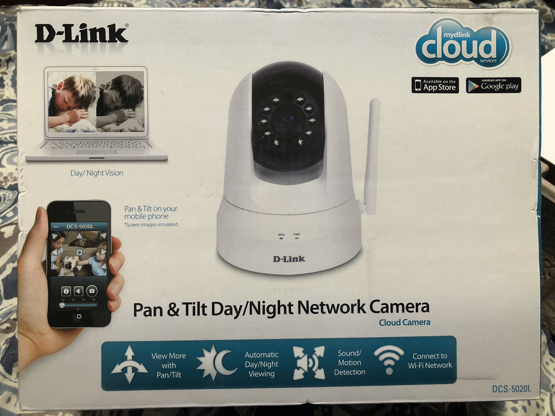 D-Link Pan & Tilt Day/Night Network Camera