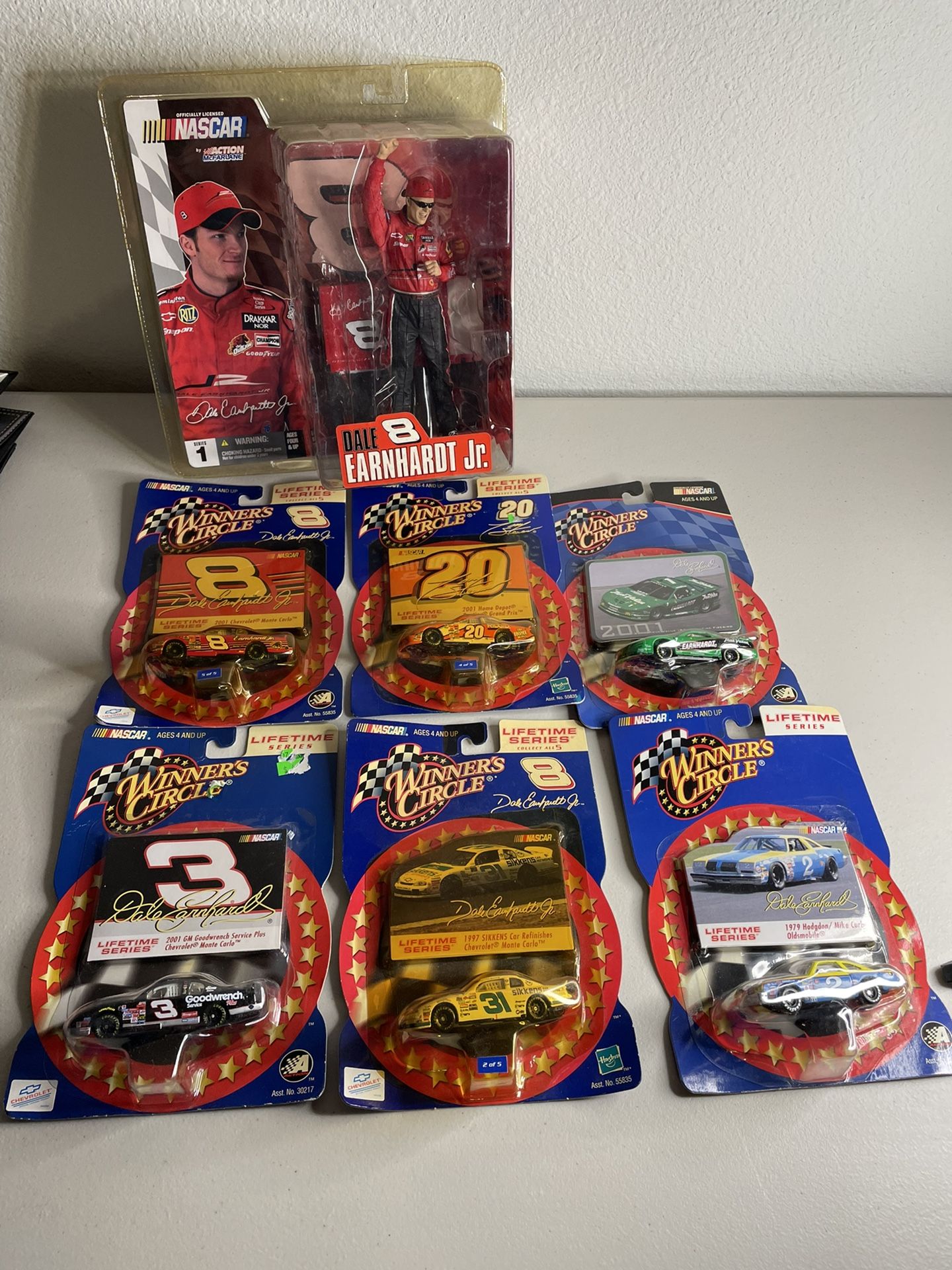 Dale Earnhardt Jr. Winner Circle Lifetime Vintage Diecast Cars