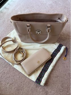 Torry Burch bag and wallet