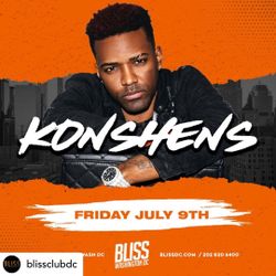 Reggae Superstar Konshens Live Bliss