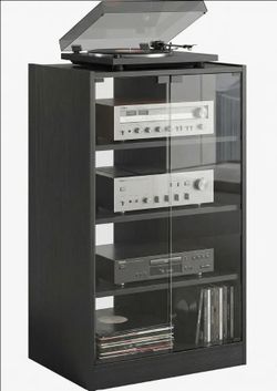 media shelf accent cabinet
