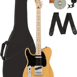 Left Handed Electric Guitar With Amp