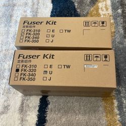 2× Kyocera FK‑320 Fuser Kits – $200 Total – One Opened (Unused)