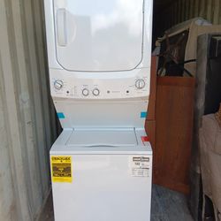 Frigidaire Gas Stacked Washer And Dryer (New)