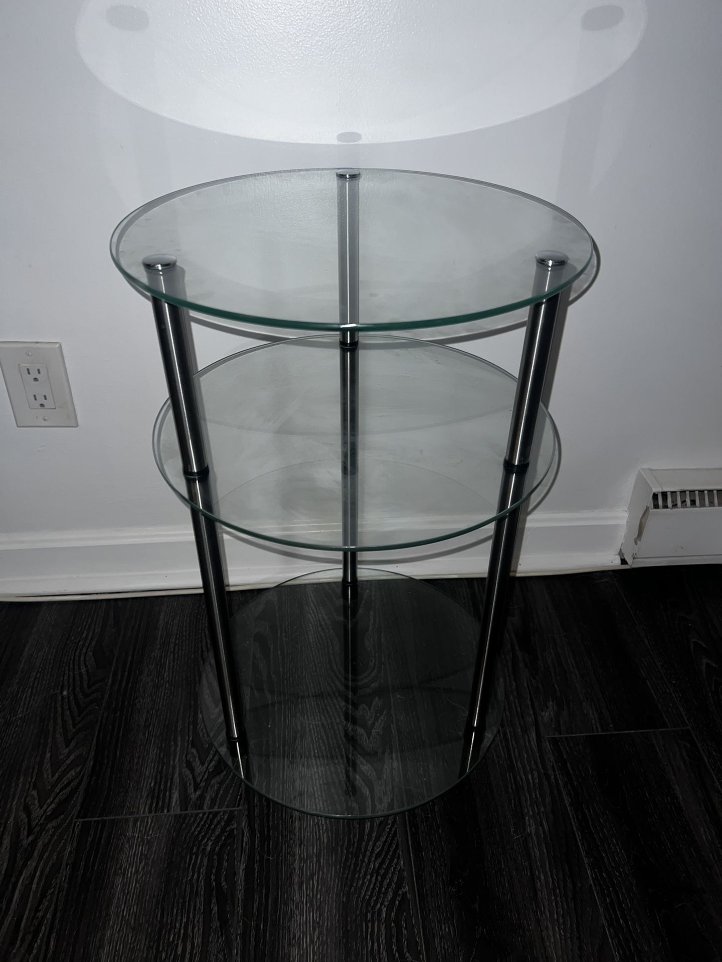 Glass End Table Living Room