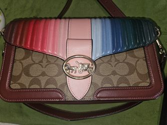 Coach Multi Color Handbag $50