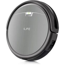ILIFE A4s Robot Vacuum Cleaner with Strong Suction, Long Run time, Self-charging, Slim, Quiet, Ideal for Hard Floors to Medium Carpets