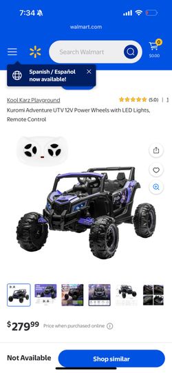 Kuromi Adventure UTV 12V