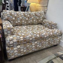 Mitchell Gold + Bob Williams Velvet Circle Oversized Chair (SKU CULLZ8)