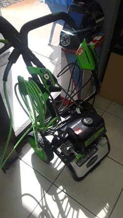 Pressure waser 2000 psi Green works