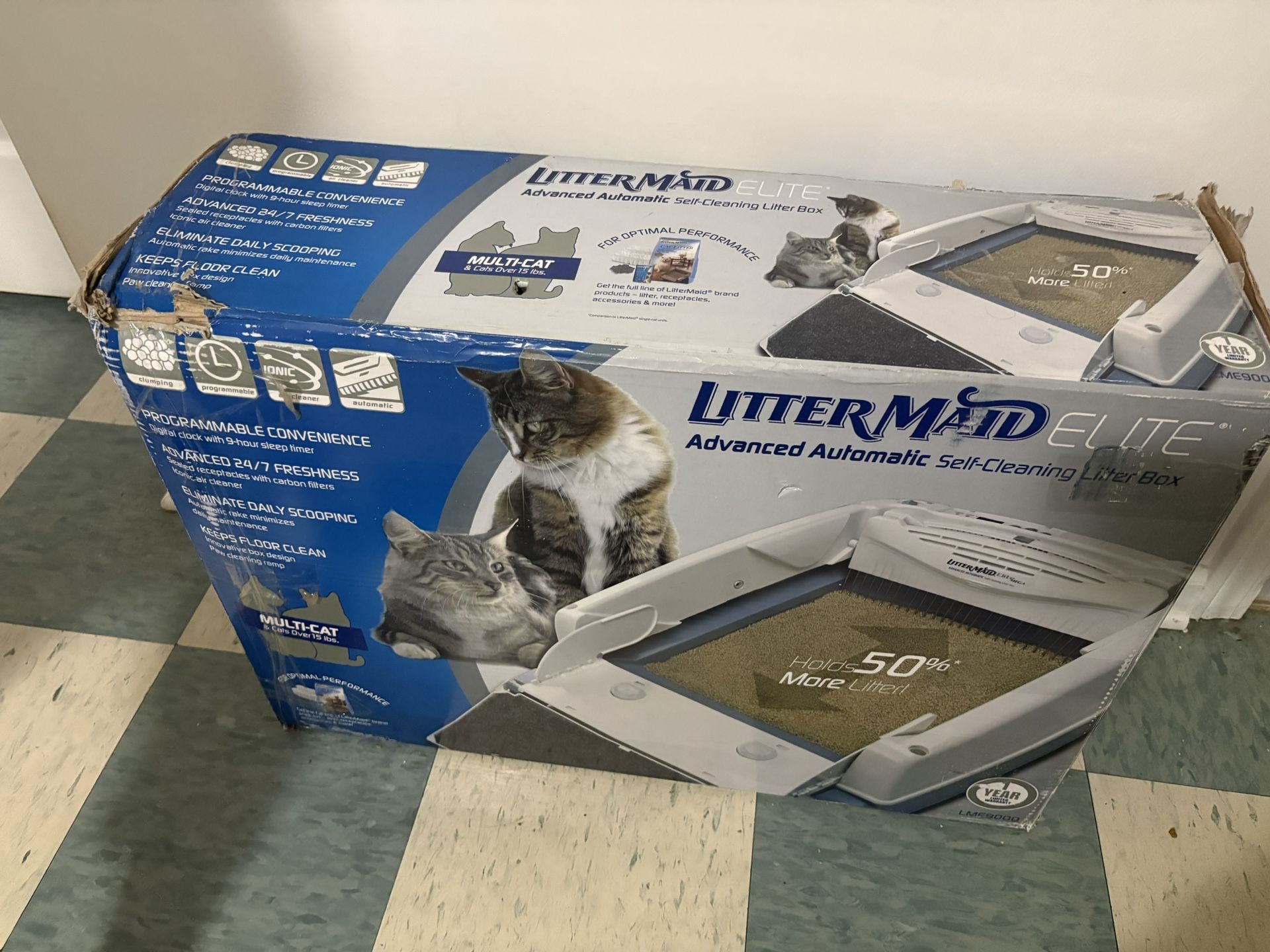 Litter Maid Advanced Automatic Self Cleaning Litter Box