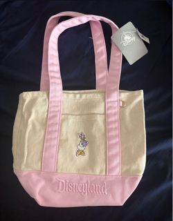 Daisy Duck Disney canvas tote bag