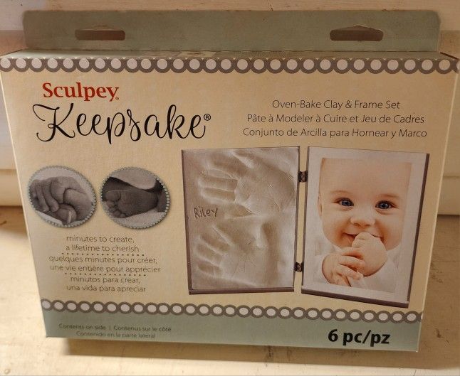 Sculpey Keepsake Oven-Bake Clay & Frame Set